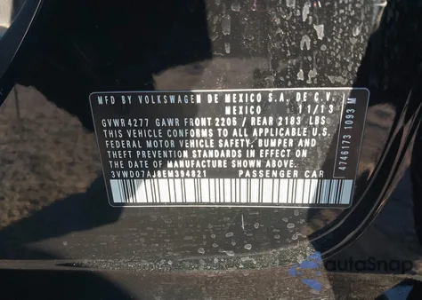 2014 Volkswagen Jetta 1.8T Se from USA, damaged, VIN 3VWD07AJ8EM394821